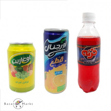 برتقال أورجينال + فواكه أوغاريت + خزنة