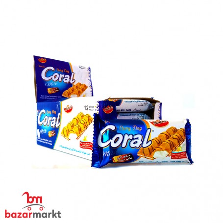 wafer biscuit MILK Coral Mammi 12 pieces