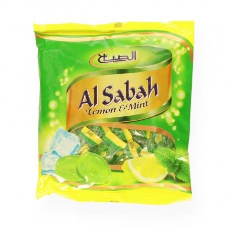 Bonbon Lemon and mint Alsabah 275Gr