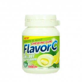 Chewing gum  Lemon and mint Flavor C 60Gr