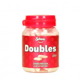 Chewing gum Strawberry Doubles 80Gr
