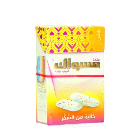 Gum Without Suger Bashen Meswak 20 Gr