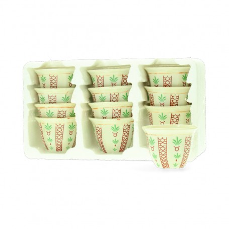 Arabic Coffee Cups 12 Piece