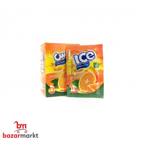 ORANGE Puder Saft ICE 12 Beutel