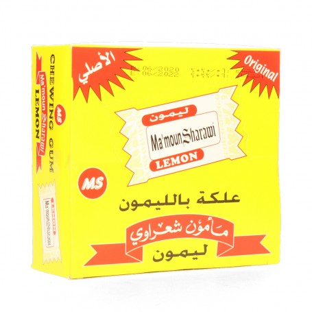 Chewing gum Lemon flavor  Sharawi  250Gr
