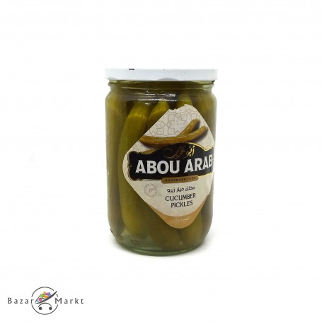 Pickled Cucumbers Abou Arab 660Gr