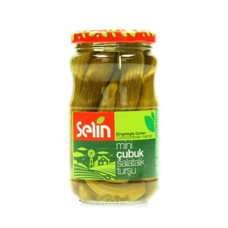 Turkish Cucumber Picled Selin 330Gr