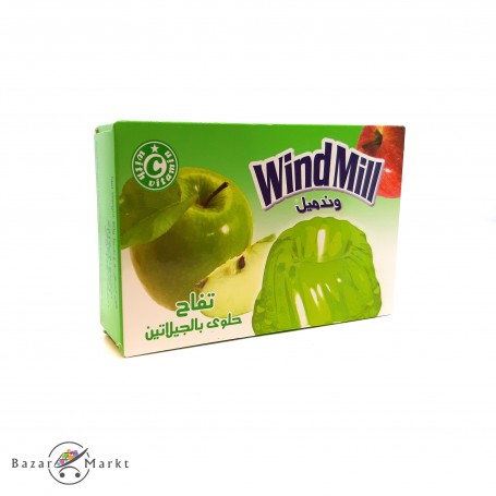 Gelatin Dessert Apfel WindMill 85Gr