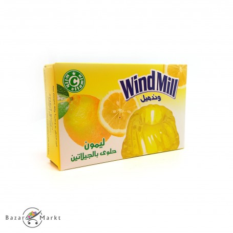 Gelatin Dessert Lemon WindMill 85Gr