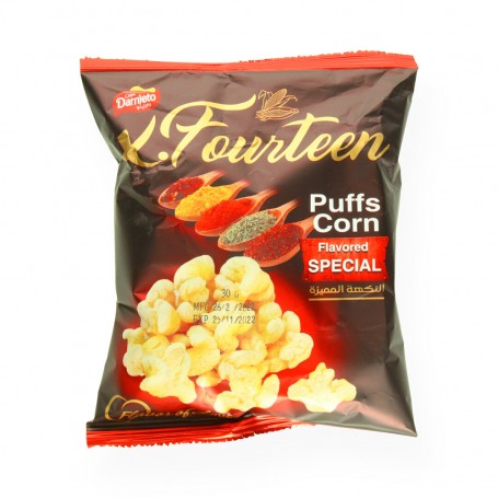 Puffed Corn Speziell geschmack Darnieto 32Gr