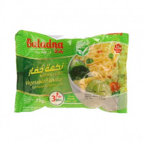 Instant Noodles Vegetable flavour Baladna 4 St
