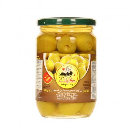 Stuffed Lemon olives Hekayat 650Gr