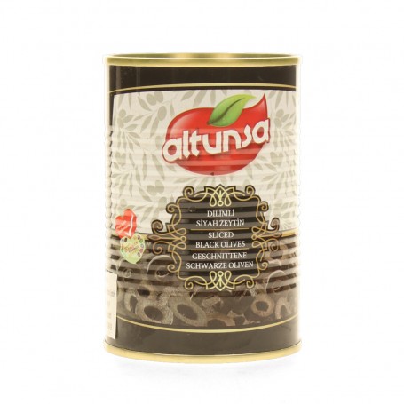 Schwarze Scheiben oliven ALTunsa 360/170Gr