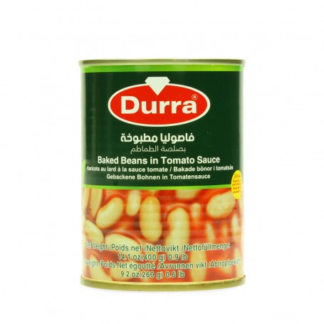 Weiße  Bohnen mit Tomate Durra 400Gr