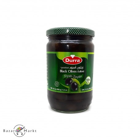 Black Olives /Salkini Durra 650Gr