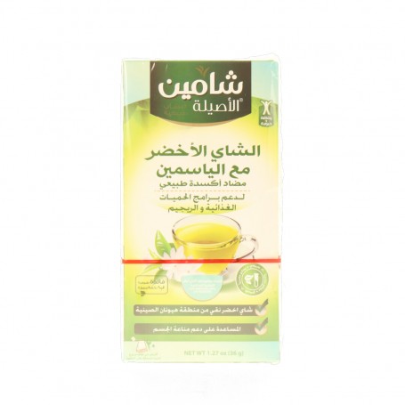 Green Tea With Yasmin Chamain 20 Bag