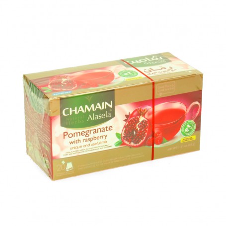 Granatapfel mit Himbeer-Chamain 20 Beuteln