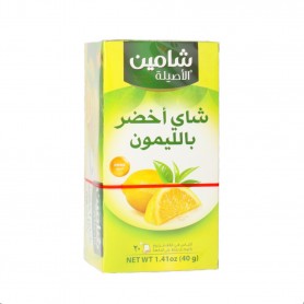 Grüner Tee mit Zitrone Shamin Beuteln 20st