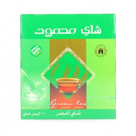 شاي أخضر محمود 100 ظرف