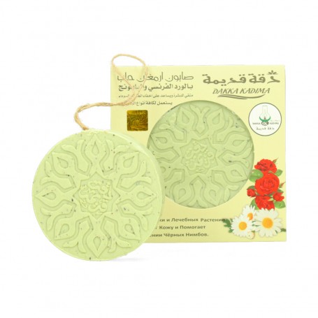 Soap with French rose and chamomile. 1Pe