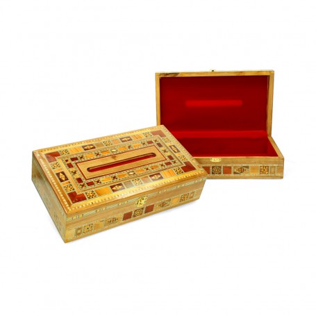 Wooden tissue box  28.5*16.5 cm