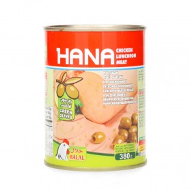 Chicken Luncheon Meat with Olives Hana 380Gr