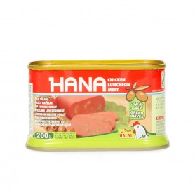 Huhn Luncheon Fleisch mit Olieven Hana 200Gr