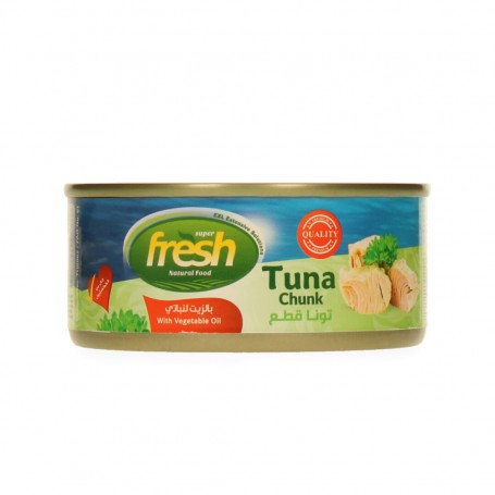 Tuna chunk  Fresh 160Gr