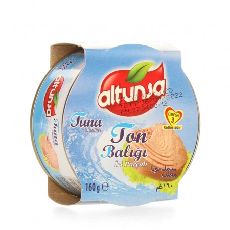 Tuna chunk in vegitable Oil AlTunsa 160Gr