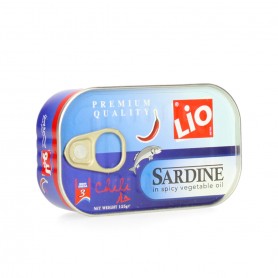 Sardines with Chilli pepper LIO 125Gr
