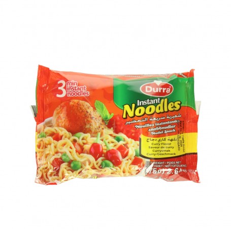 Instant Noodles curry flavour Durra 75gr