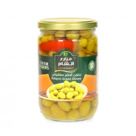 Green Olives Salkini Cham Farms  500/900Gr