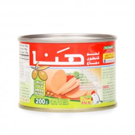 Chicken Luncheon Meat with Olives HANA 200Gr