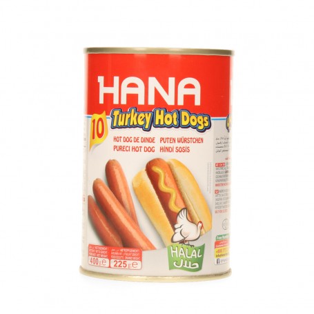 hot dog meat Turkey HANA 400Gr