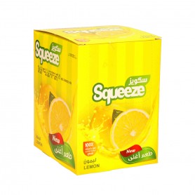 عصير بودرة بطعم الليمون سكويز 12 ظرف