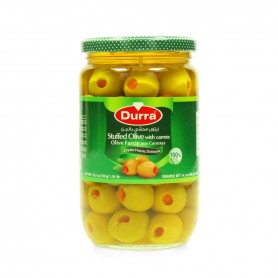 Green Olives(with Carrots) Durra 600Gr