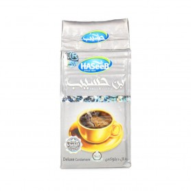 قهوة مع هال بريميوم حسيب 500 غرام /فضي/