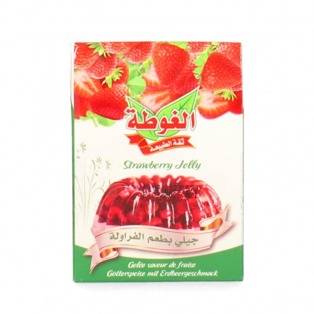 Gelatin Dessert Erdbeeren AlGOTA 80Gr