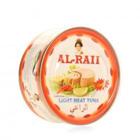 Tuna chunk in vegitable oil HOT Alraii 160Gr