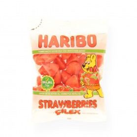 Haribo Halal Strawberry 80Gr