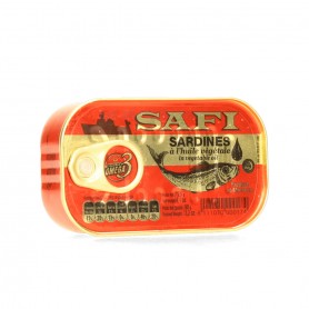 Sardin in Vegetable Oil SAFI 125Gr