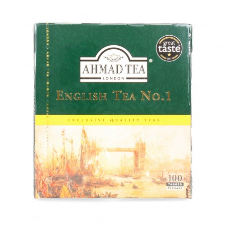 شاي إنكليزي رقم 1 أحمد / برتقالي / 100 ظرف