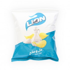 Salt and Vinegar Chips lion 13Gr