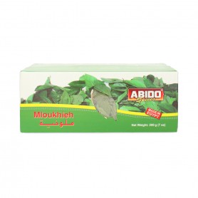Molokhia getrockneten grünen Blättern Abido 200Gr
