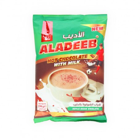 hot chocolate with milk ALADEEB 250Gr