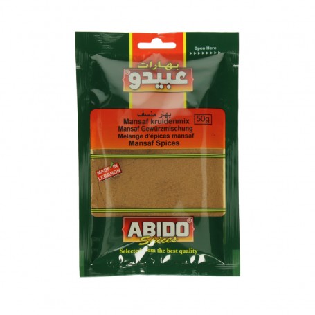 Mansaf  Spices Abido 50Gr