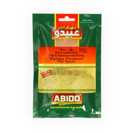 Fisch Gewürze Abido 50Gr