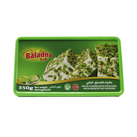 Halawa Extra with Pistachio Baladna 350Gr