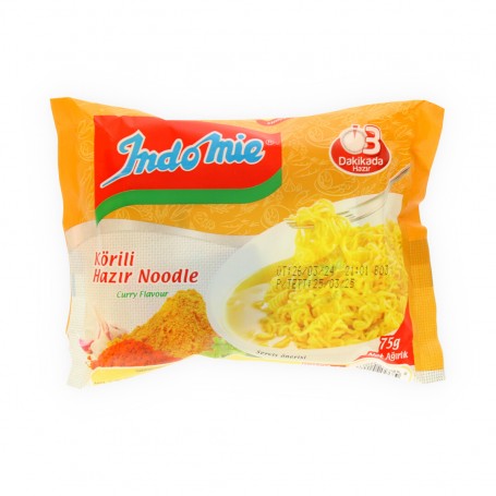 Instant Nudeln Currygeschmack  Indomie 75 gr