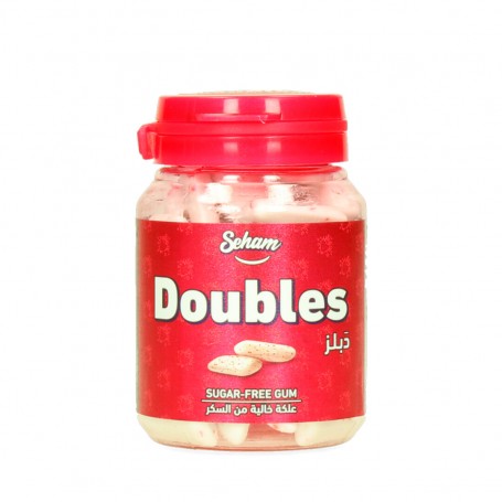 Chewing gum Strawberry Doubles 80Gr